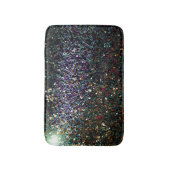Glitzer Comet & Stars Badematte (Vorderseite Vertikal)