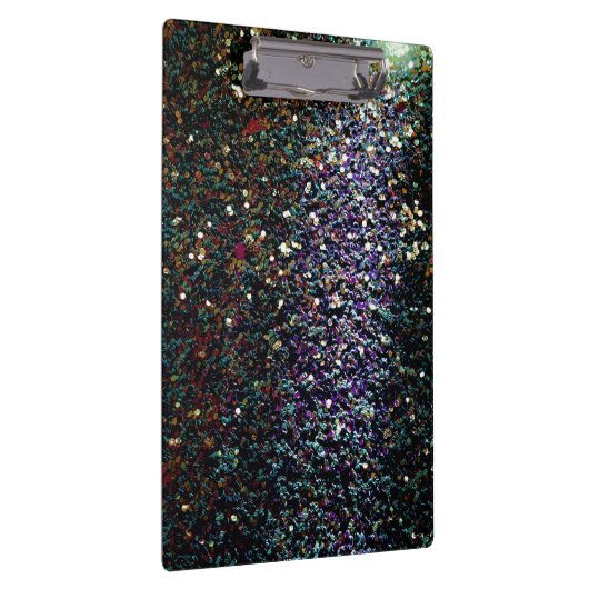 Glitzer Comet & Stars Klemmbrett (Rechts)