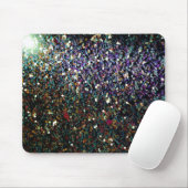 Glitzer Comet & Stars Mousepad (Mit Mouse)