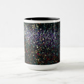 Glitzer Comet & Stars Tasse (Zentrum)
