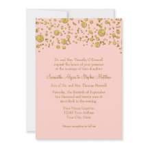 Glitzer Confetti Dots Elegantes Hochzeitsslima