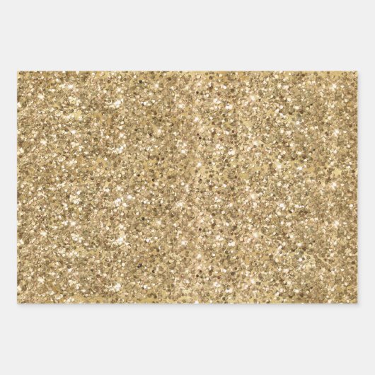 Glitzer Confetti Geschenkpapier Set (Vorderseite 3)