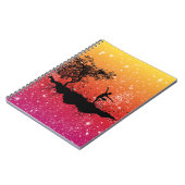 Glitzer-Dance-Notebook Notizblock (Linke Seite)