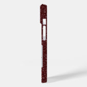 Glitzer der Fußball-Mama Case-Mate iPhone Hülle (Rückseite / Links)