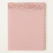 Glitzer der Organisation des Homeschoool-Portfolio Planer (Rückseite)