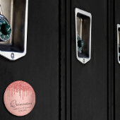 Glitzer der Zapfwelle | Terra Cotta Quinceanera Magnet