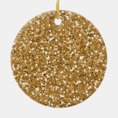 Glitzer des Ersten Babys Keramik Ornament (Hinten)