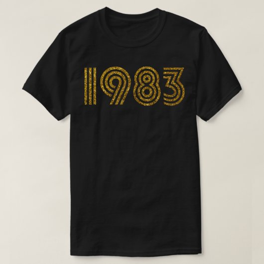 Glitzer des Jahres 1983 T-Shirt (Design vorne)
