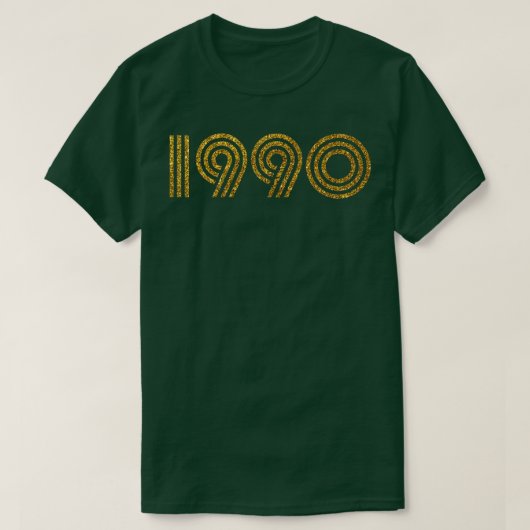 Glitzer des Jahres 1990 T-Shirt (Design vorne)