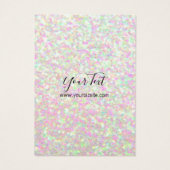 Glitzer des Juwelierbesitzers Irdescent Business (Rückseite)