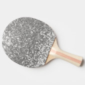 Glitzer Design Tischtennis Schläger (Seitenansicht)