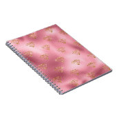 Glitzer Diamonds Notizblock (Rechte Seite)