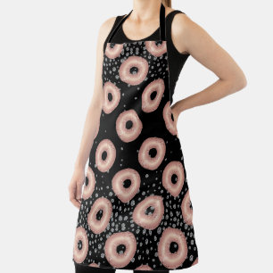 Glitzer Donut Confetti Pattern Schürze