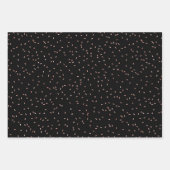 Glitzer Donut Pattern Geschenkpapier Set (Vorderseite 3)