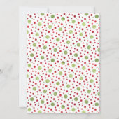 Glitzer Dots in Weihnachten Rot und Grün Glitzer (Vorderseite)