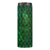 Glitzer Dragon Scale Muster Thermosbecher (Rückseite)