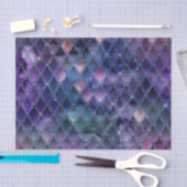 Glitzer Dragon Scales-Muster Seidenpapier (Handwerk)