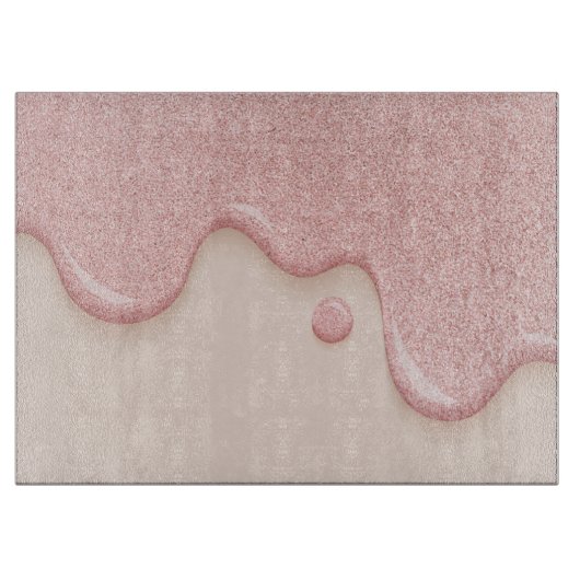 Glitzer Drilling Paint Cutting Board Schneidebrett (Vorderseite)