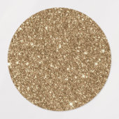 Glitzer drucken etiketten (Design 1)