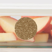Glitzer drucken etiketten (Befestigt)