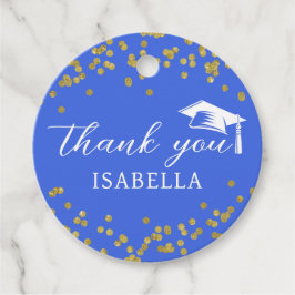 Glitzer Dust Confetti Abschluss Vielen Dank Geschenkanhänger