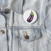 Glitzer Eggplant Button (Beispiel)