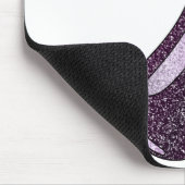 Glitzer Eggplant Mousepad (Ecke)