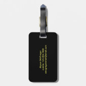 Glitzer-Eiffel-Turm-Paris-Gepäck-Umbau Gepäckanhänger (Rückseite vertikal)