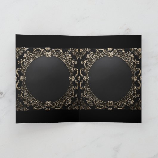 Glitzer Einladung (Innenseite)