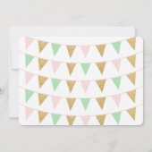 Glitzer| Einladung zur Graduierung (Rückseite)