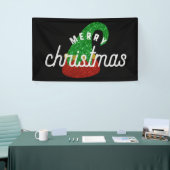 Glitzer Elf Hat Banner (Messeveranstaltung)