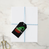 Glitzer-Elfenhut Geschenkanhänger (Mit Garn)
