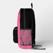 Glitzer Erdbeere Tropfschlauch Personalisiert Bedruckter Rucksack (Rechts)
