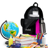 Glitzer Erdbeere Tropfschlauch Personalisiert Bedruckter Rucksack