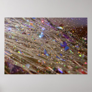 Glitzer-Explosion Poster