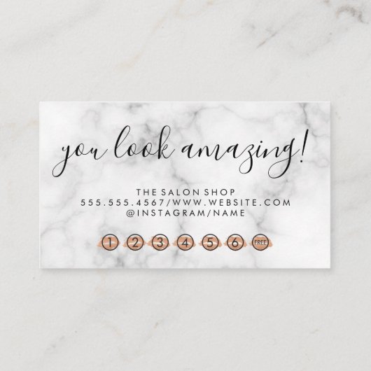 Glitzer | Eyelash Makeup Pinsel und Tools Treuekarte (Rückseite)