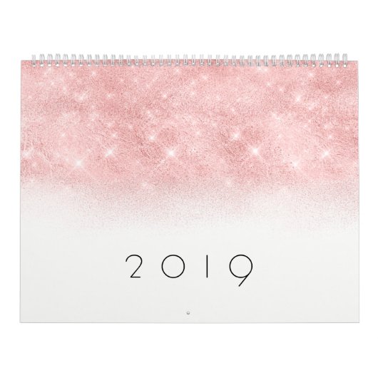 Glitzer Farben des Jahres 2019 Kalender (Titelbild)