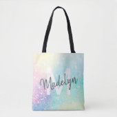 Glitzer Farbenfrohe glamouröse Hübsche Muster Tasche (Vorderseite)