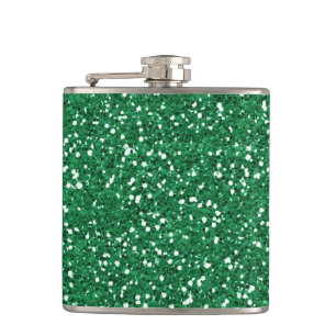 Glitzer-Faux-Folie-Konfetti Flachmann