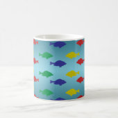 Glitzer Fish Pattern Tasse (Mittel)