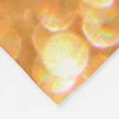 Glitzer Fleecedecke (Ecke)