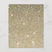 Glitzer-Flyer Flyer (Vorne)