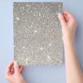 Glitzer-Flyer Flyer (Hand)