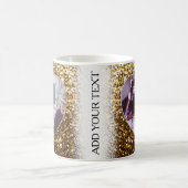 Glitzer Foto Frame Tasse Wrap (Mittel)