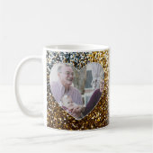 Glitzer Foto Frame Tasse Wrap (Links)