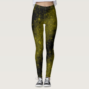 Glitzer funkeln nahtlos Konfetti grün leuchten dun Leggings