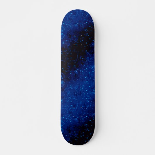 Glitzer funkeln nahtlose Konfetti Marine glänzen d Skateboard (Vorne)