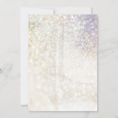 Glitzer funkelnd Klasse oh Baby! Party duschen (Rückseite)