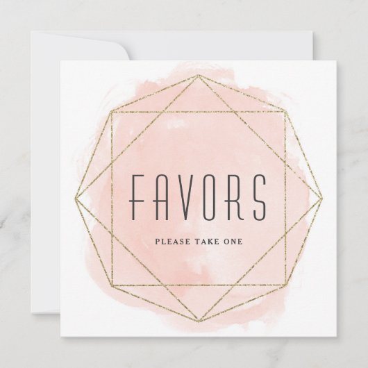 Glitzer für Aquarellfarben Favoriten Tabellenzeich Einladung (Vorderseite)