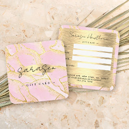 Glitzer für die Geschenkgutscheine "Watercolor Pin